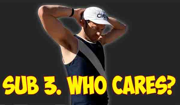 Why Breaking 3 in the Marathon Matters